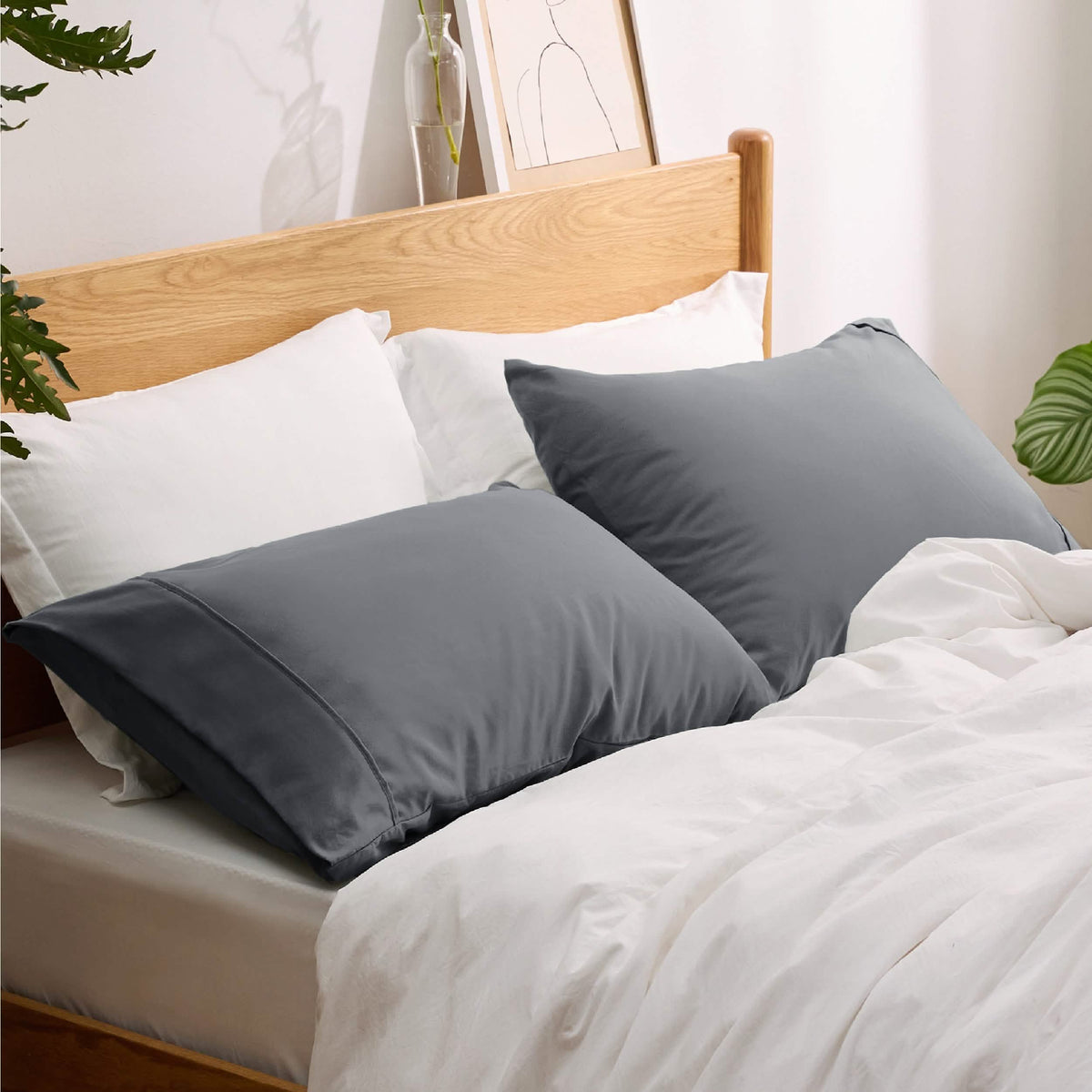 Fade and Stain Resistant Microfiber Pillowcase