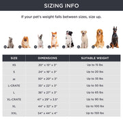 Large Orthopedic Washable Dog Bed
