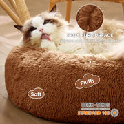 Calming Donut Bed for Dogs and Cats
