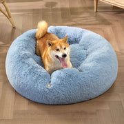 Calming Donut Bed for Dogs and Cats
