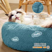 Calming Donut Bed for Dogs and Cats