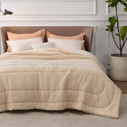Reversible Warm and Cooling Comforter Set