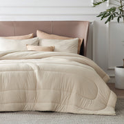 Reversible Warm and Cooling Comforter Set