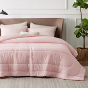 Reversible Warm and Cooling Comforter Set