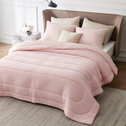 Reversible Warm and Cooling Comforter Set