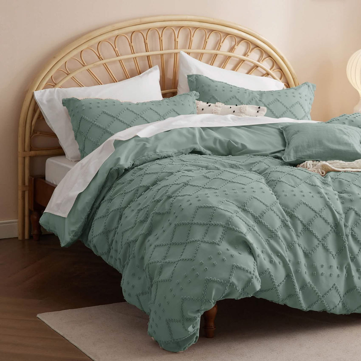Embroidery Boho Duvet Cover Set
