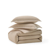 Cotton Waffle Weave Duvet Cover Set