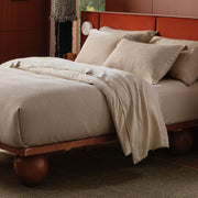Cotton Waffle Weave Duvet Cover Set