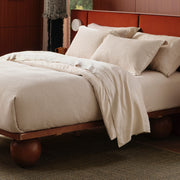 Cotton Waffle Weave Duvet Cover Set