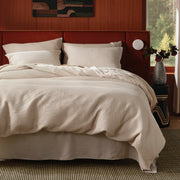 Cotton Waffle Weave Duvet Cover Set