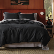 Cotton Waffle Weave Duvet Cover Set