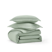 Cotton Waffle Weave Duvet Cover Set