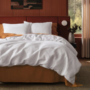 Cotton Waffle Weave Duvet Cover Set