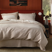 Cotton Waffle Weave Duvet Cover Set