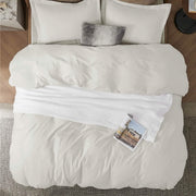 Brushed Microfiber Duvet Cover Set