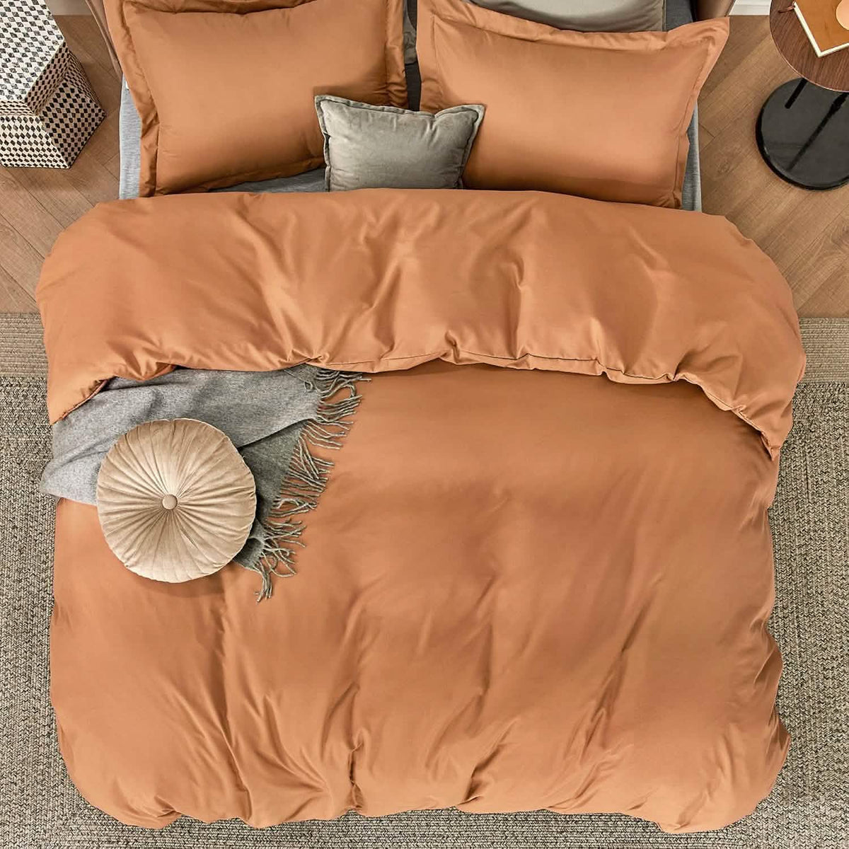 Brushed Microfiber Duvet Cover Set