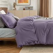 Brushed Microfiber Duvet Cover Set