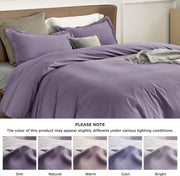Brushed Microfiber Duvet Cover Set