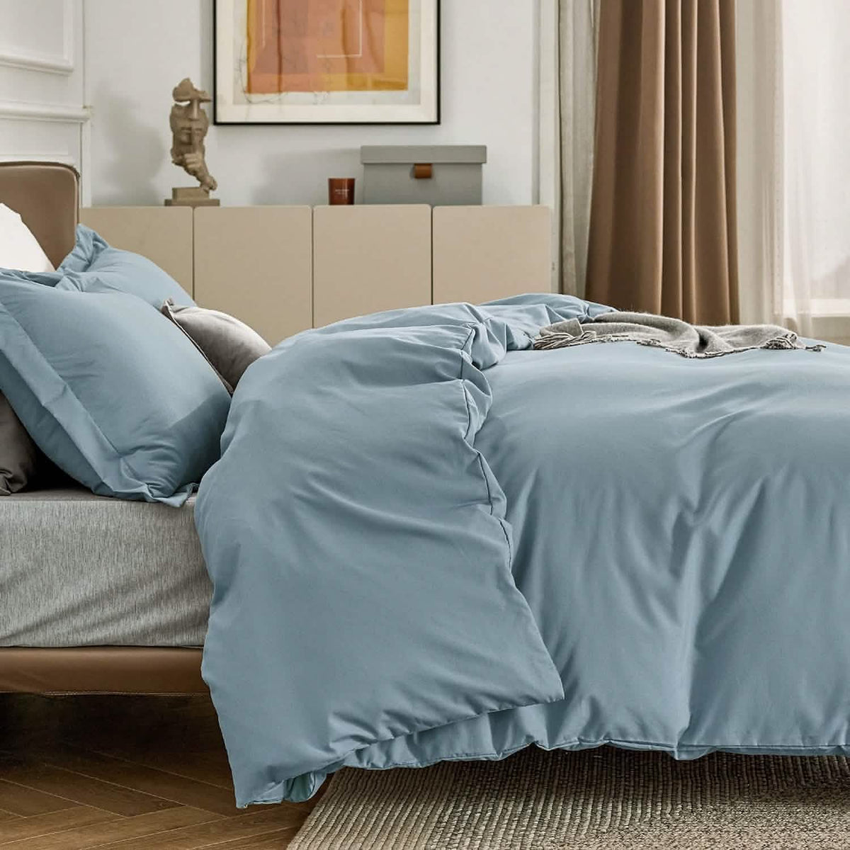 Brushed Microfiber Duvet Cover Set