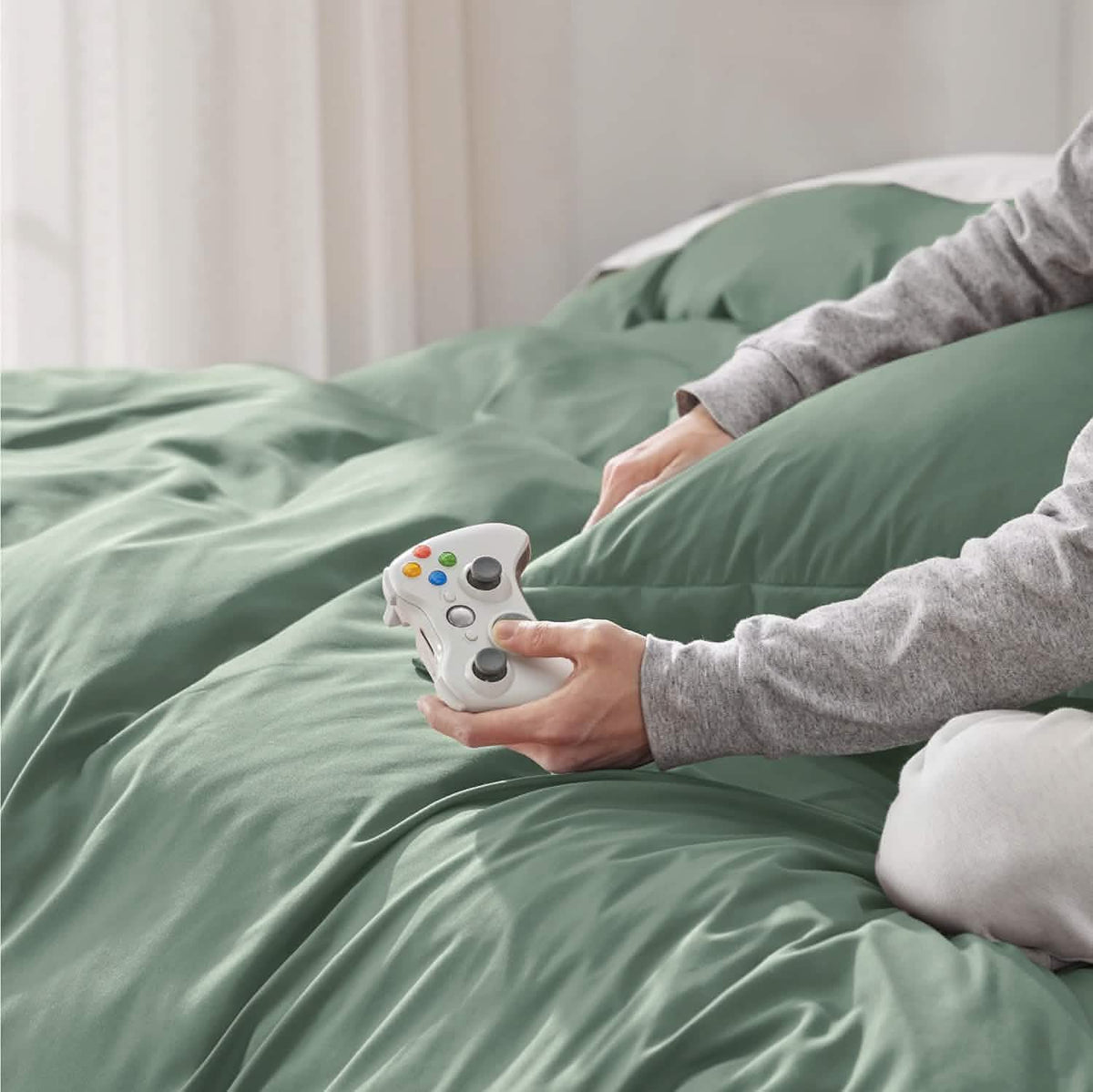 Brushed Microfiber Duvet Cover Set