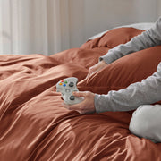 Brushed Microfiber Duvet Cover Set