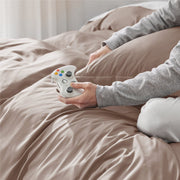 Brushed Microfiber Duvet Cover Set