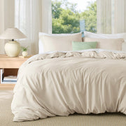 Brushed Microfiber Duvet Cover Set
