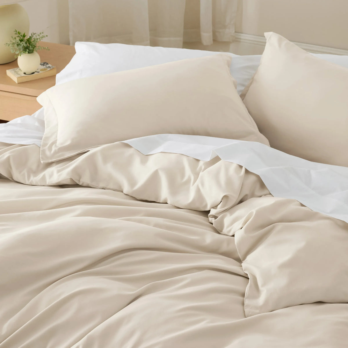Brushed Microfiber Duvet Cover Set