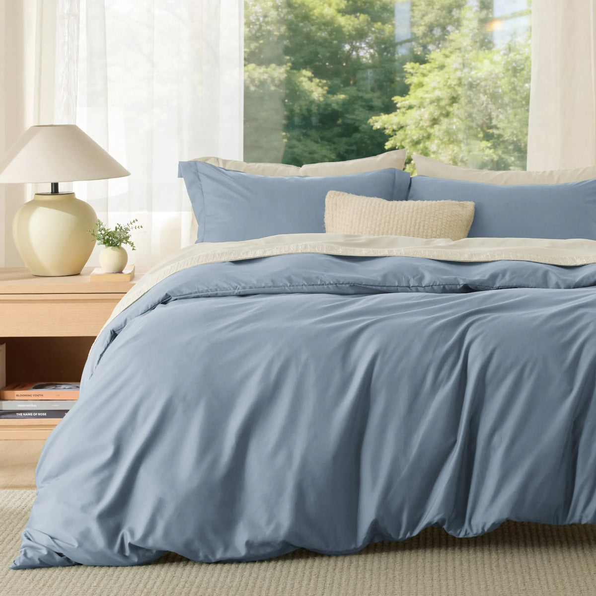 Brushed Microfiber Duvet Cover Set
