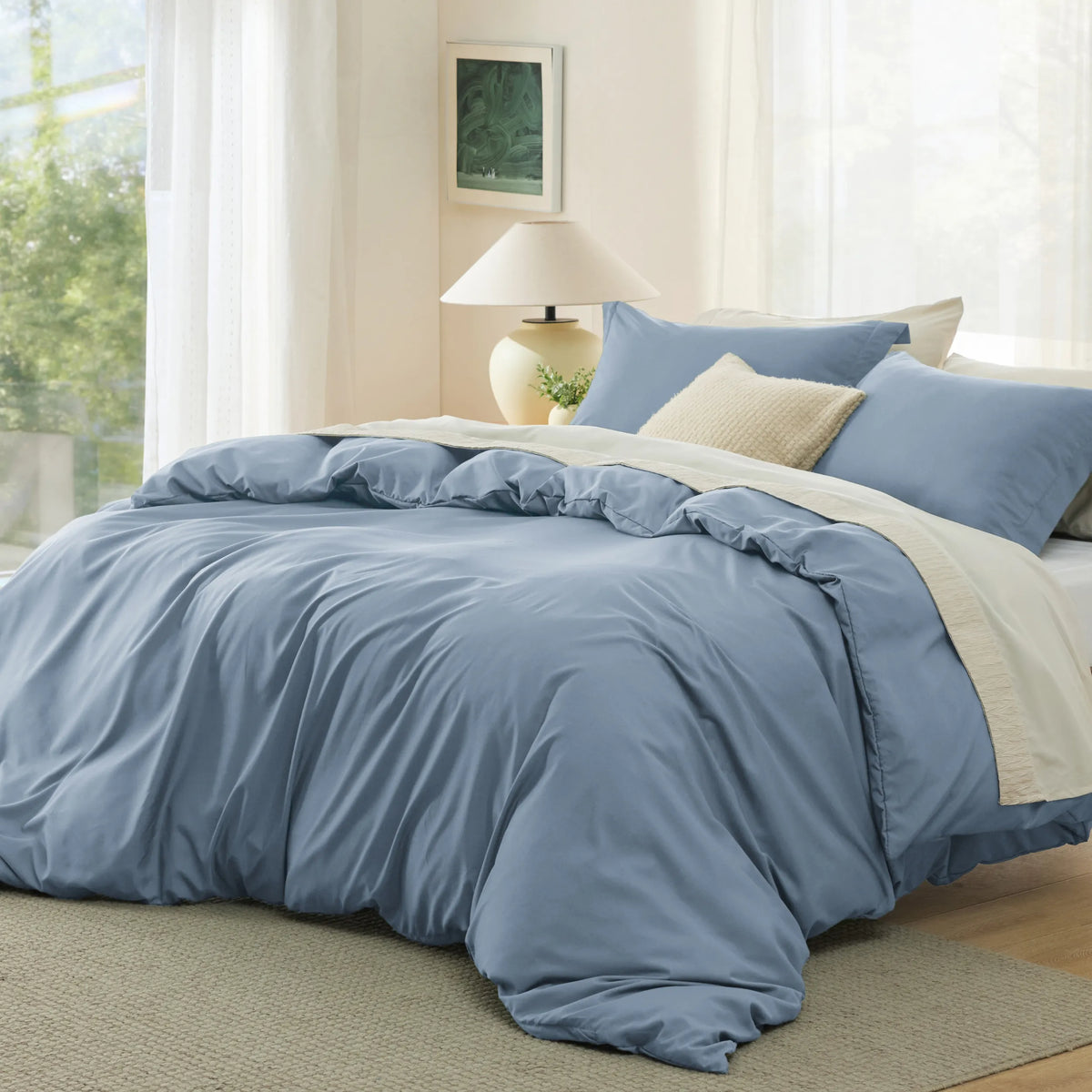 Brushed Microfiber Duvet Cover Set