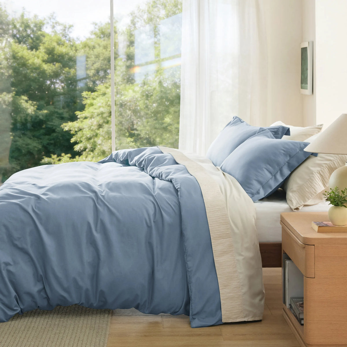 Brushed Microfiber Duvet Cover Set