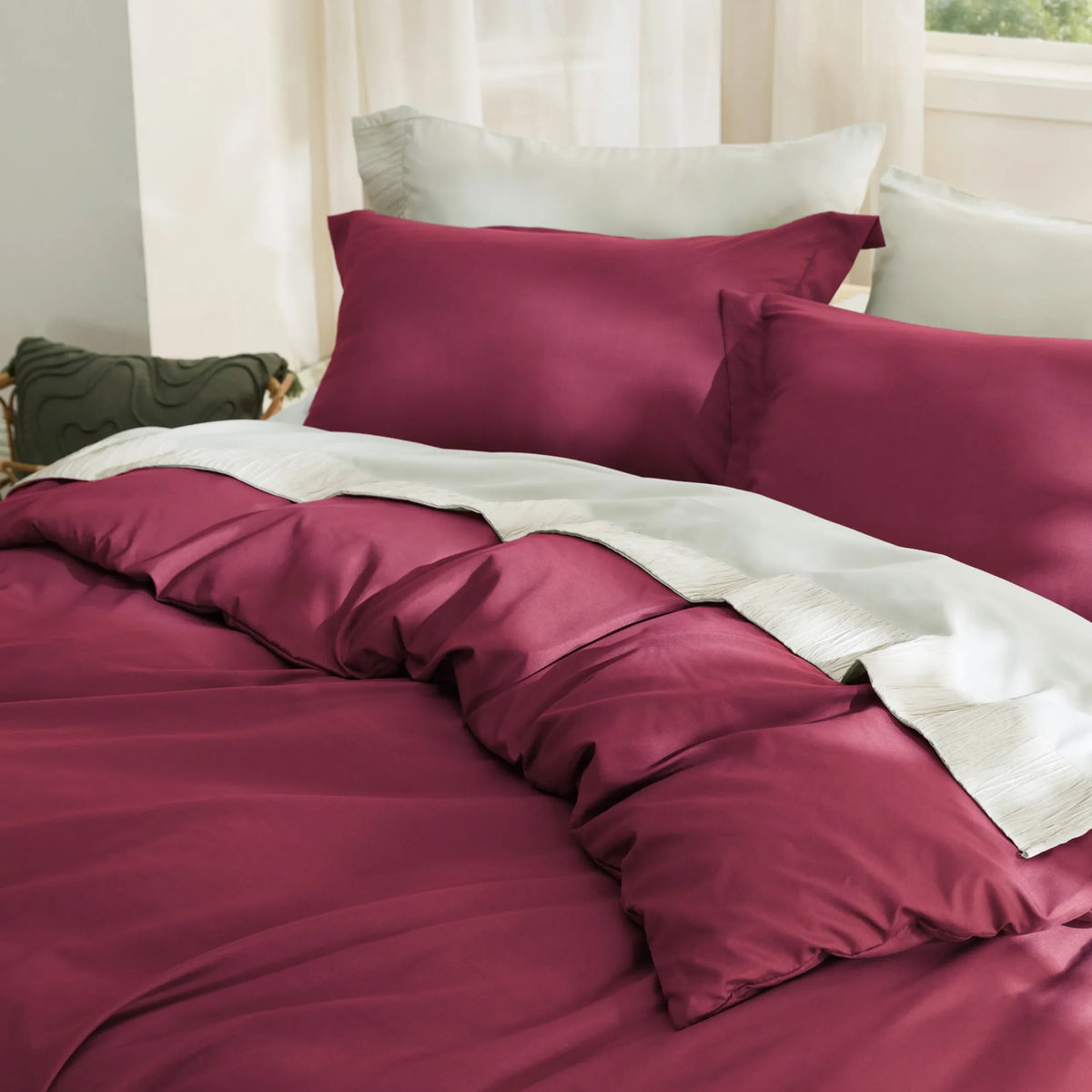 Brushed Microfiber Duvet Cover Set