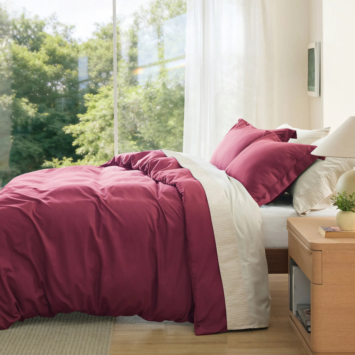 Brushed Microfiber Duvet Cover Set