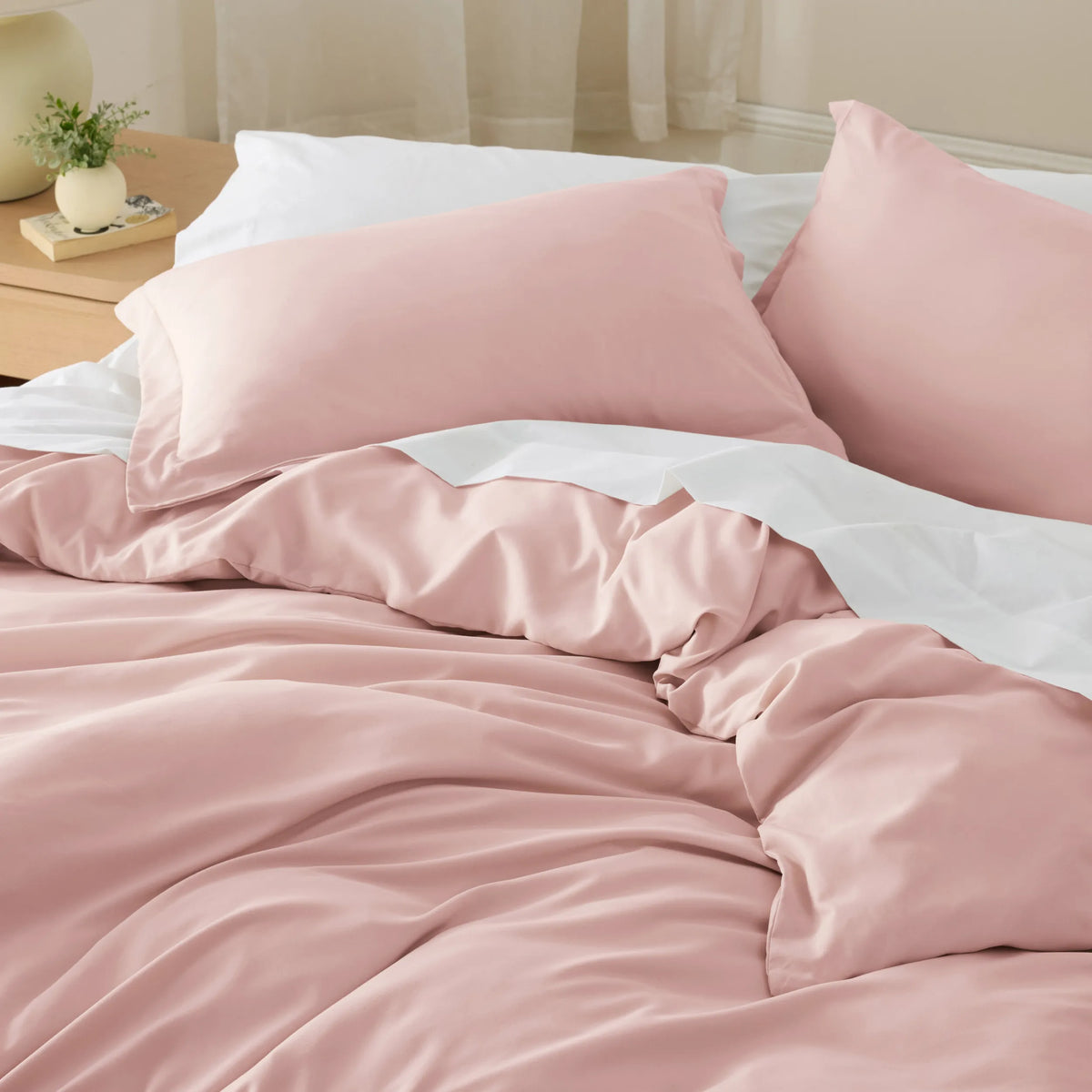 Brushed Microfiber Duvet Cover Set