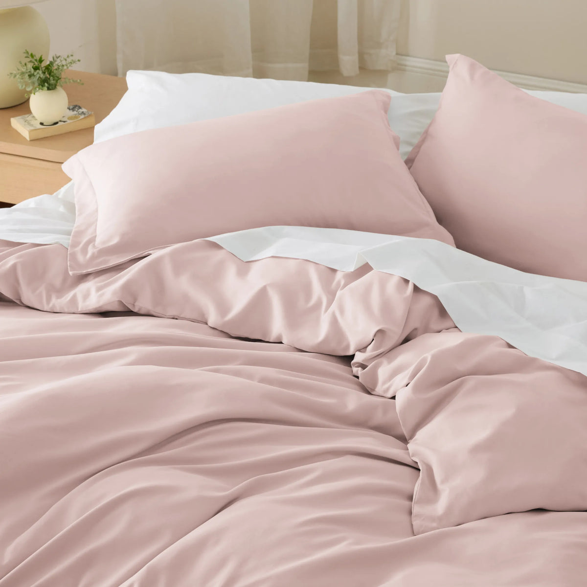 Brushed Microfiber Duvet Cover Set