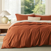 Brushed Microfiber Duvet Cover Set