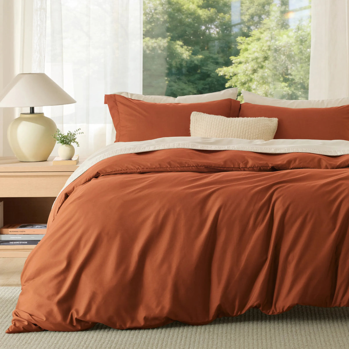 Brushed Microfiber Duvet Cover Set