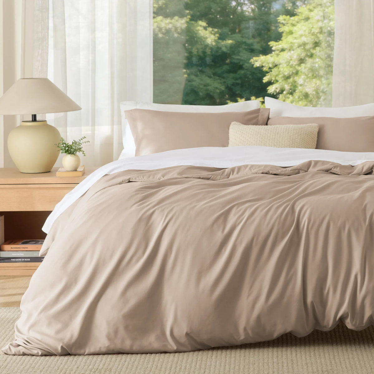 Brushed Microfiber Duvet Cover Set