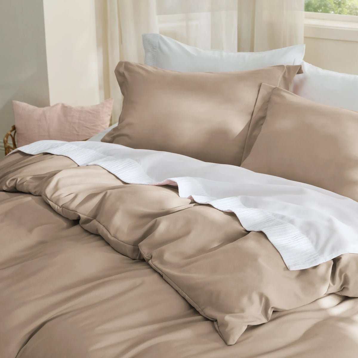 Brushed Microfiber Duvet Cover Set