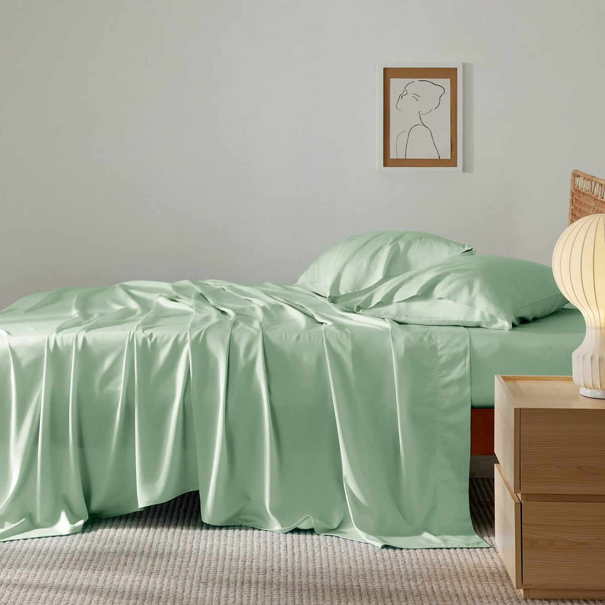 Rayon Derived from Bamboo Sheet Set
