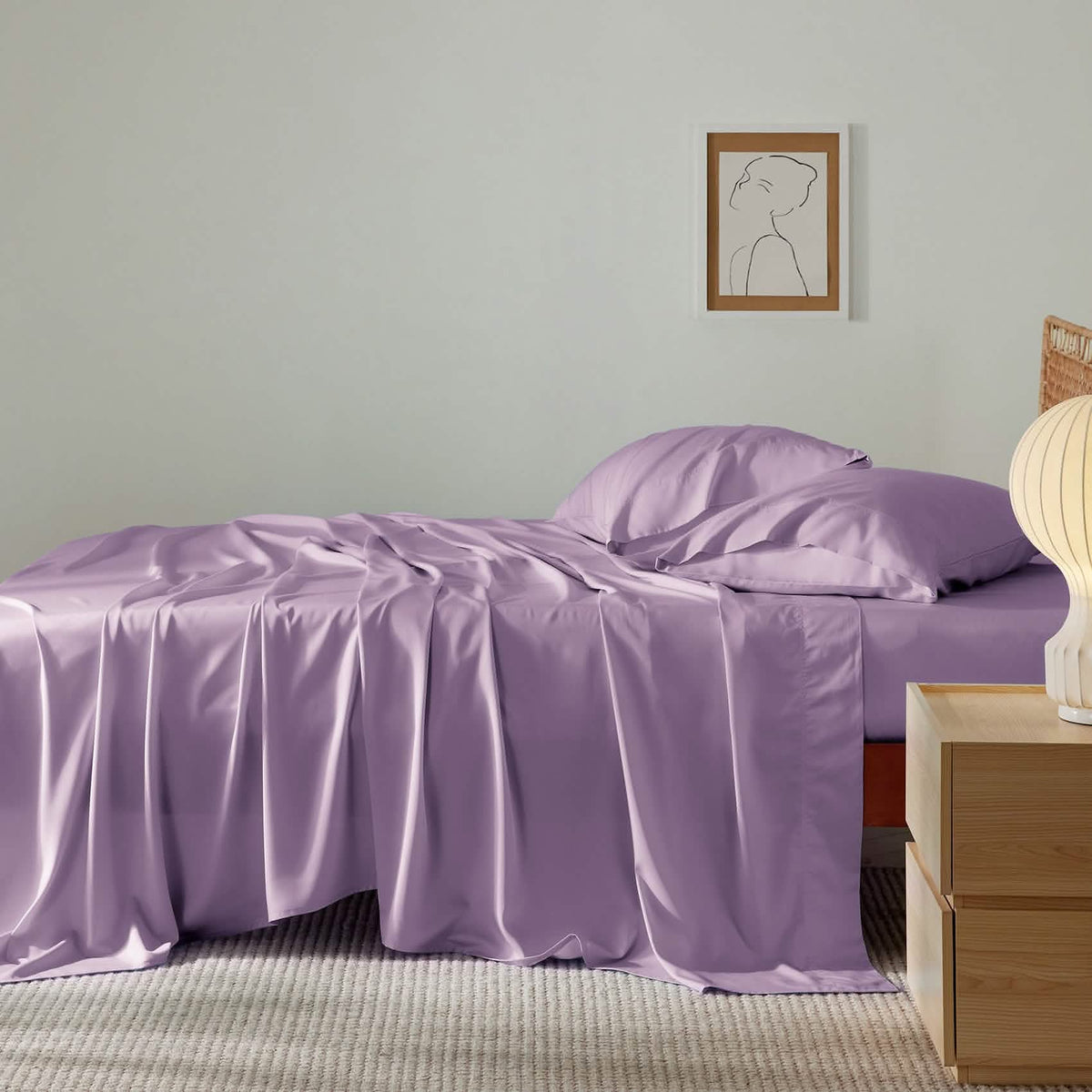 Rayon Derived from Bamboo Sheet Set