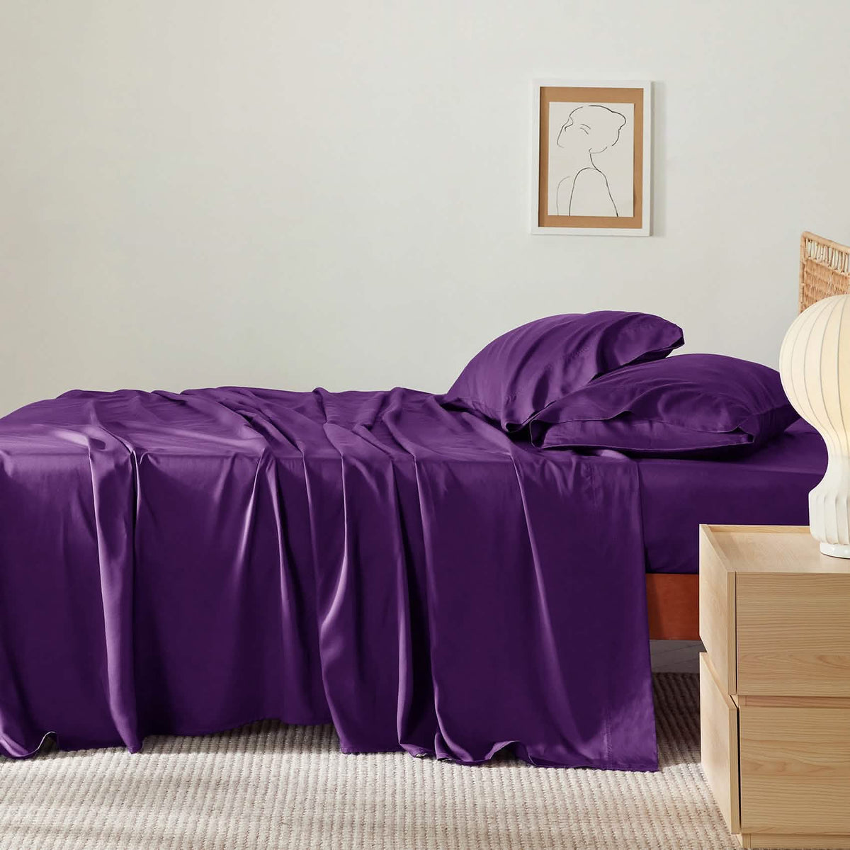 Rayon Derived from Bamboo Sheet Set