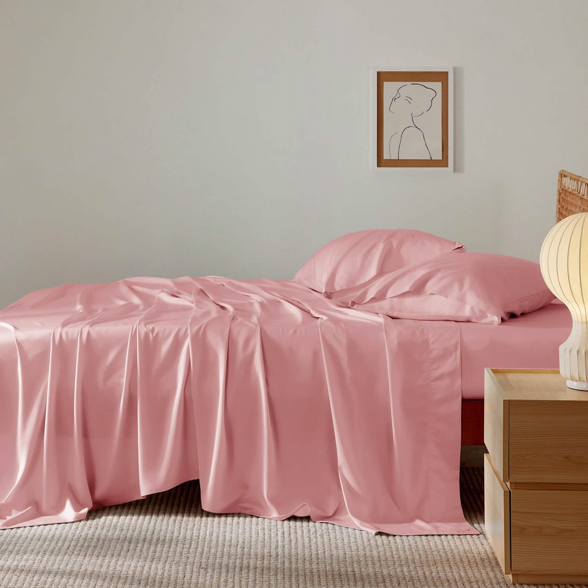 Rayon Derived from Bamboo Sheet Set