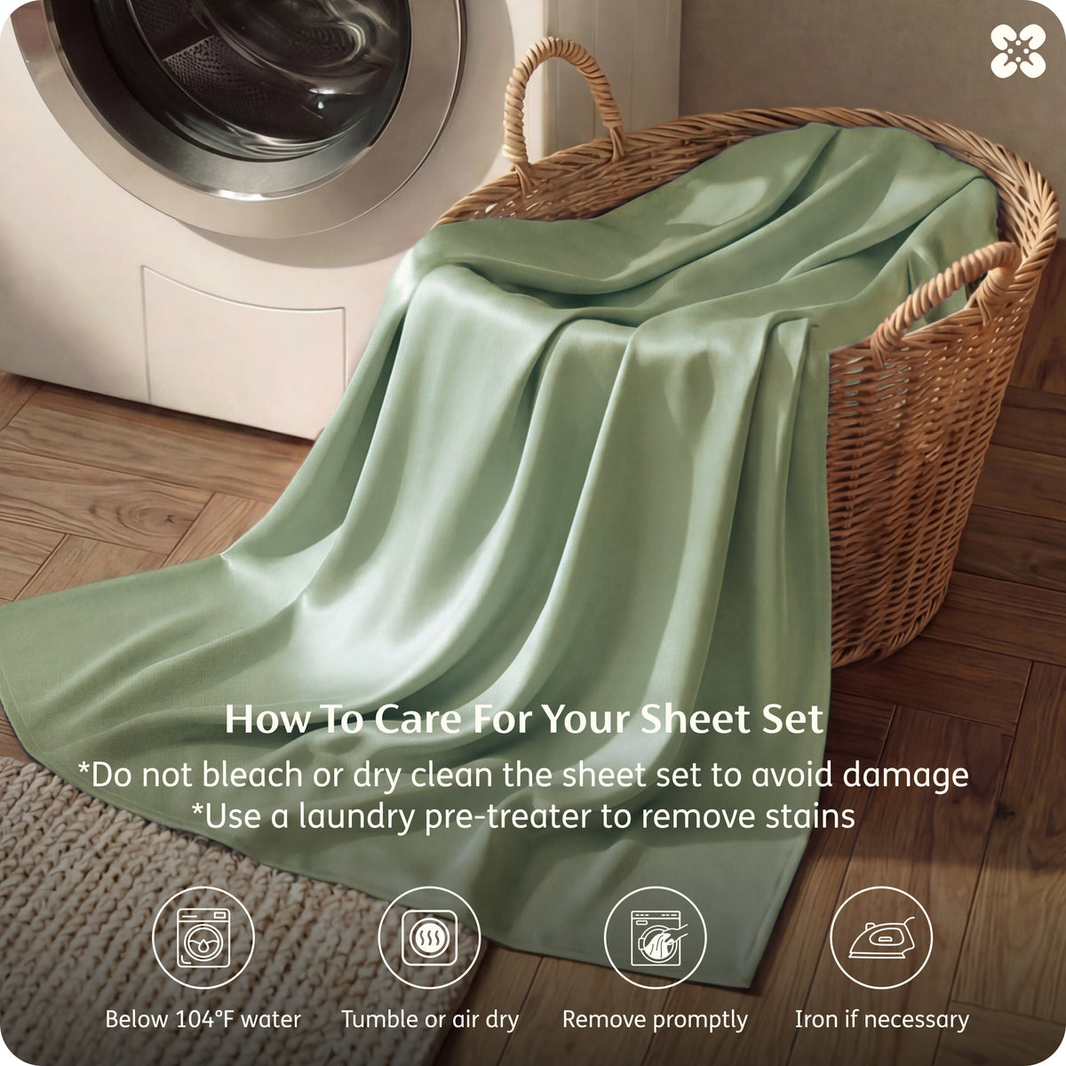 Rayon Derived from Bamboo Sheet Set