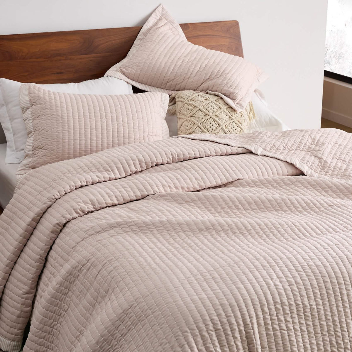 Corduroy Pattern Quilt Set