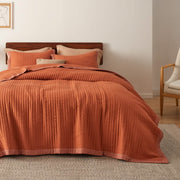 Corduroy Pattern Quilt Set