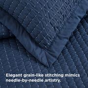 Corduroy Pattern Quilt Set