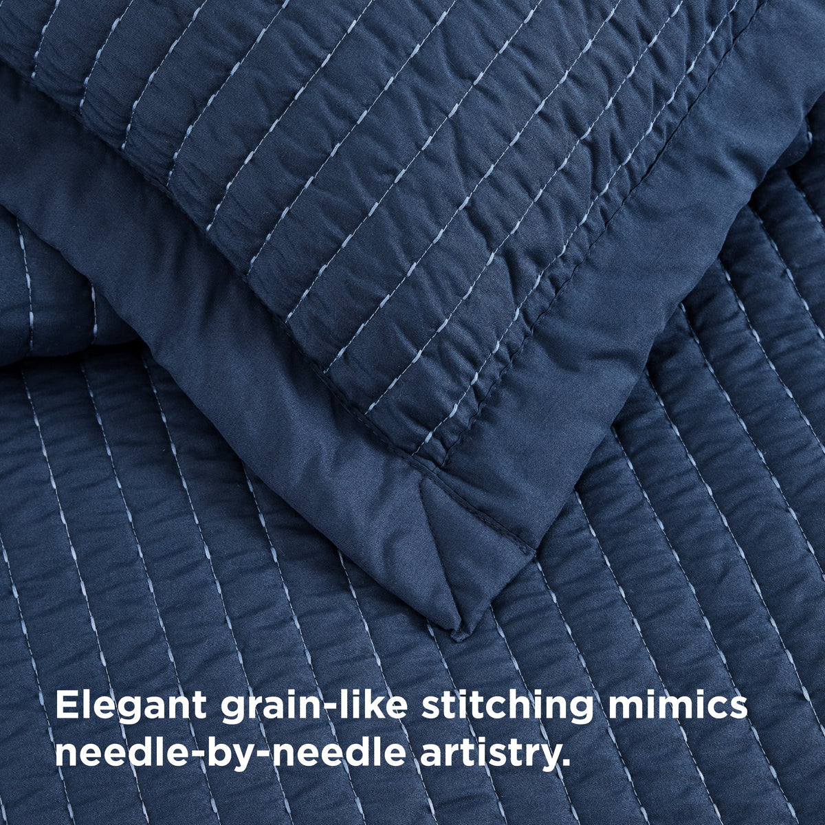 Corduroy Pattern Quilt Set