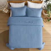 Corduroy Pattern Quilt Set