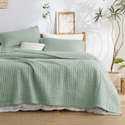 Corduroy Pattern Quilt Set